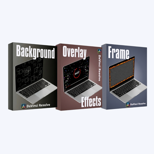 3点セット（背景&オーバレイエフェクト&フレーム）